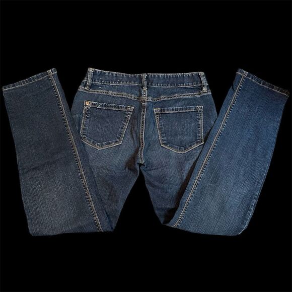 Ann Taylor Loft Jeans Womens 4 Blue Low-Rise Professionally Hemmed 30x30” - Picture 2 of 4